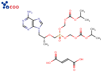 Tenofovir disoproxil fumarate
