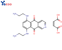Benz(g)isoquinoline-5,10-dione, 6,9-bis((2-aminoethyl)amino)-, (2Z)-2- butenedioate (1:2)
