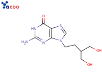 2-Amino-9-[4-hydroxy-3-(hydroxymethyl)butyl]-3,9-dihydropurin-6-one
