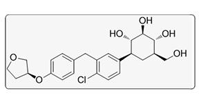 the molecular structure of jardiance